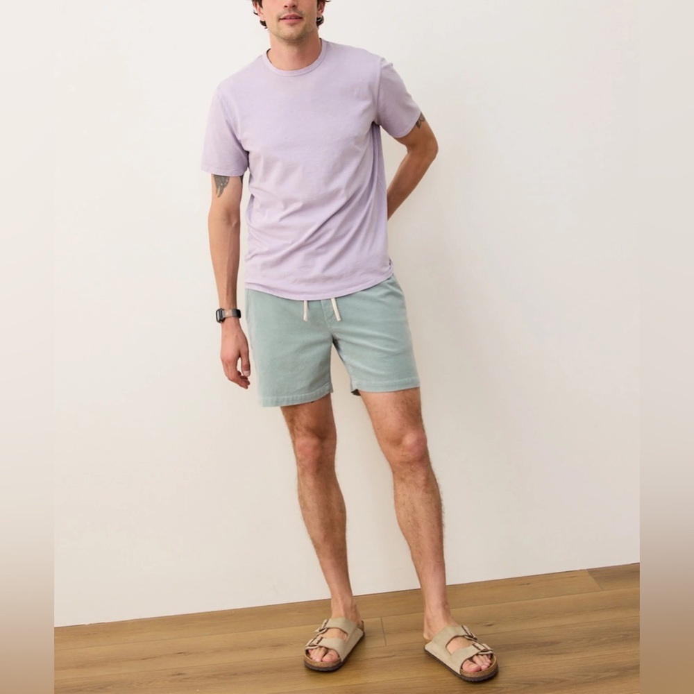 MARINE LAYER - Saturday Beach Short - Men’s XL - Light Green